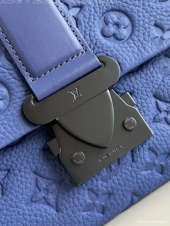 Official oldcobbler VUITTON S-Cape LOUIS Messenger-28*16*10cm 0523